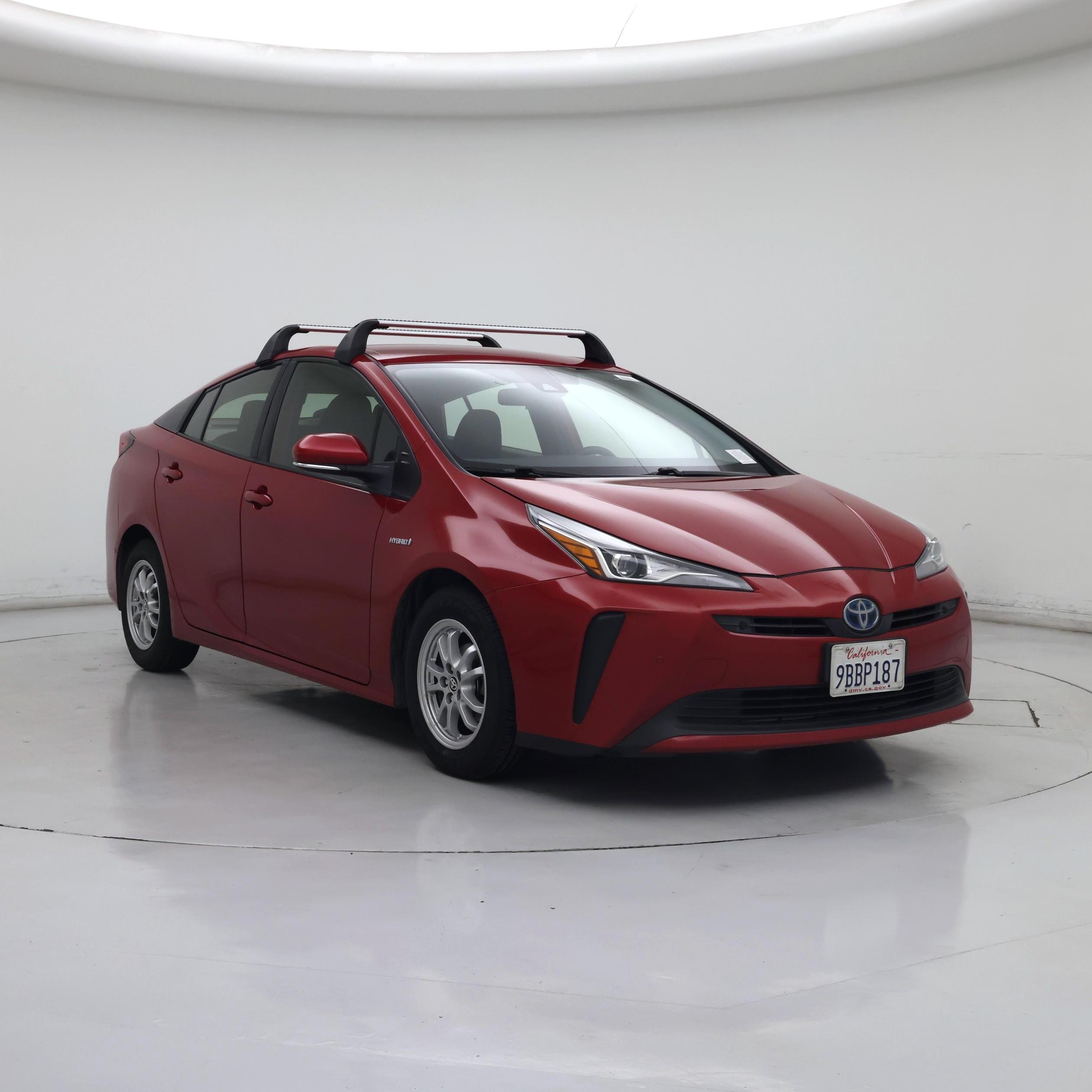 Red 2022 Toyota Prius Hatchback Front-Wheel Drive Automatic