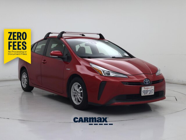 Red 2022 Toyota Prius Hatchback Front-Wheel Drive Automatic