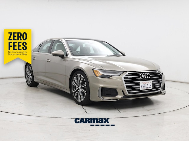 Gold 2019 Audi A6 Sedan All-Wheel Drive Automatic