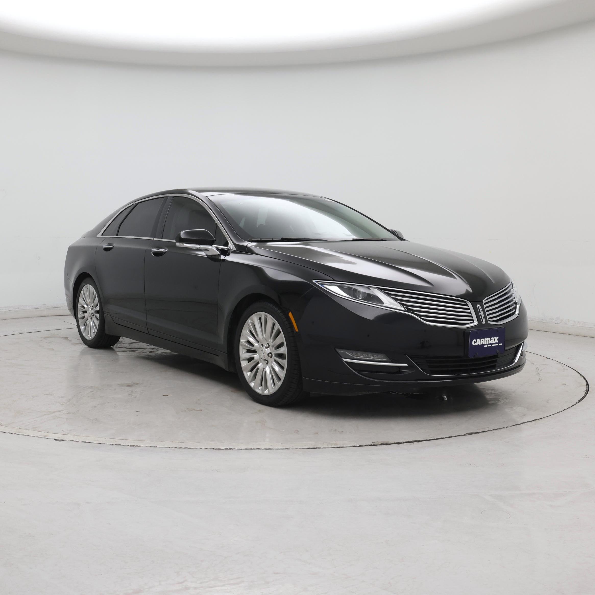 Black 2016 Lincoln MKZ Sedan Front-Wheel Drive Automatic