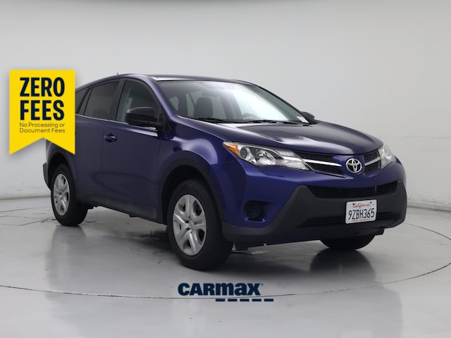 Blue 2015 Toyota RAV4 SUV / Crossover Front-Wheel Drive Automatic