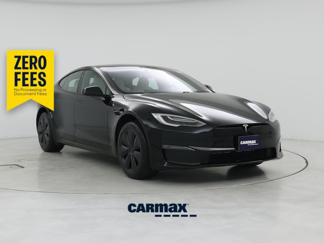 Black 2021 Tesla Model S Sedan All-Wheel Drive Automatic