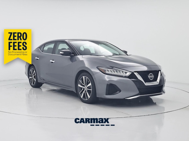 Silver 2019 Nissan Maxima Sedan Front-Wheel Drive Automatic