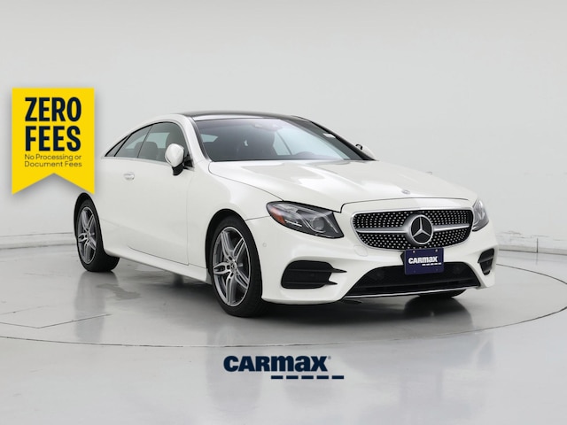 White 2018 Mercedes-Benz E-Class Coupe All-Wheel Drive Automatic