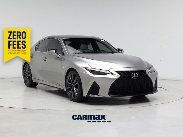 Gray 2022 Lexus IS Sedan Rear-Wheel Drive Automatic