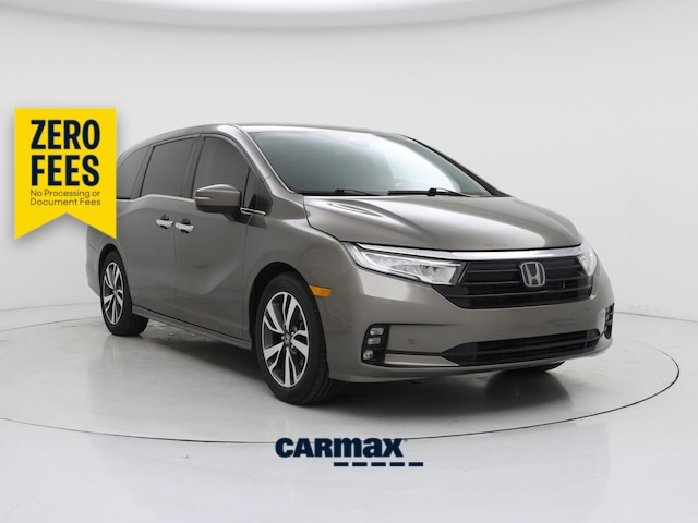 Gray 2022 Honda Odyssey Minivan Front-Wheel Drive Automatic