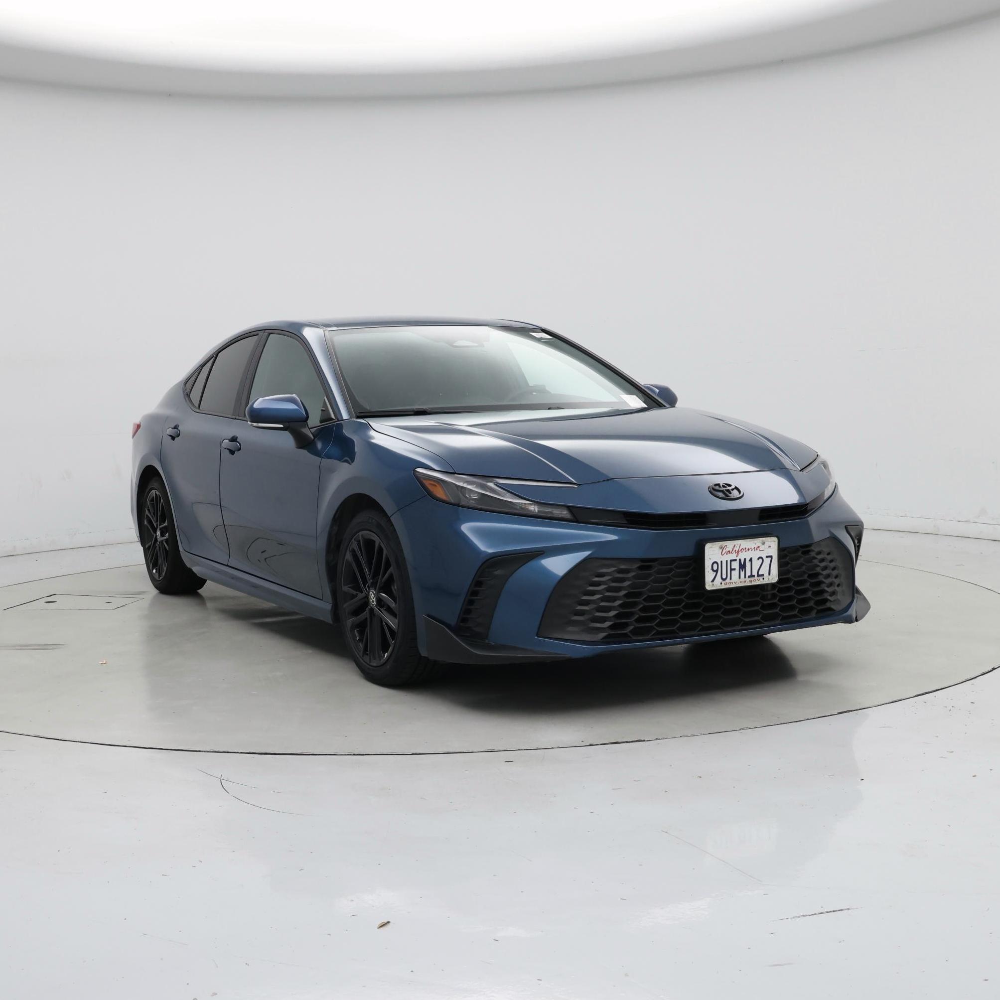 Blue 2025 Toyota Camry Sedan Front-Wheel Drive Automatic
