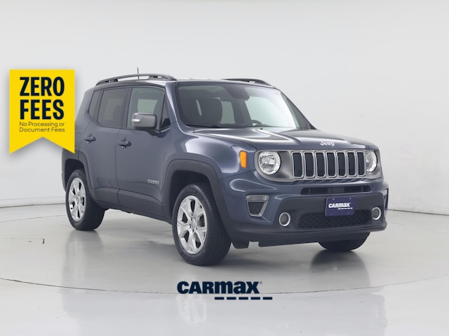 Blue 2020 Jeep Renegade SUV / Crossover Four-Wheel Drive Automatic