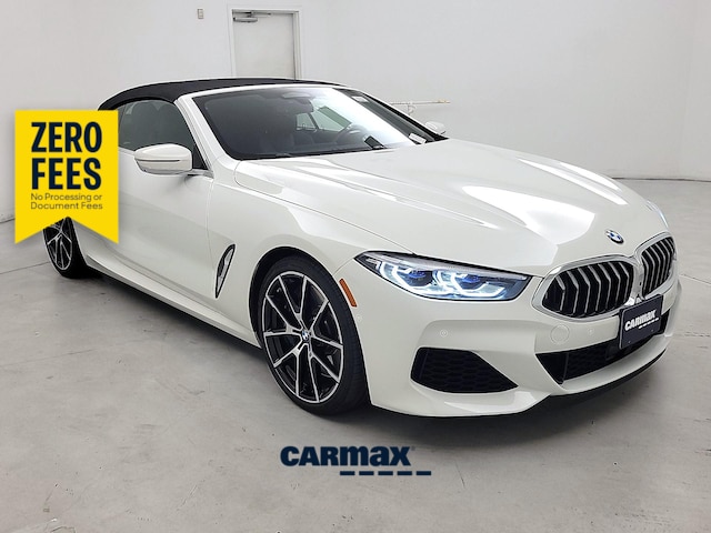 White 2019 BMW 8 Series Convertible All-Wheel Drive Automatic