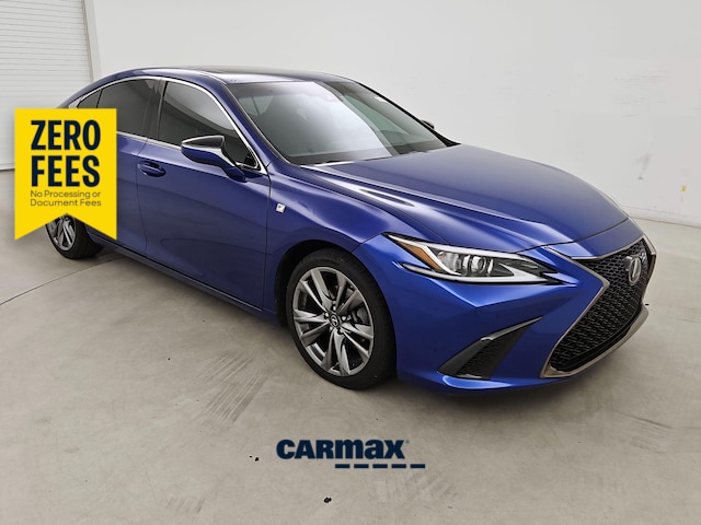 Blue 2019 Lexus ES Sedan Front-Wheel Drive Automatic
