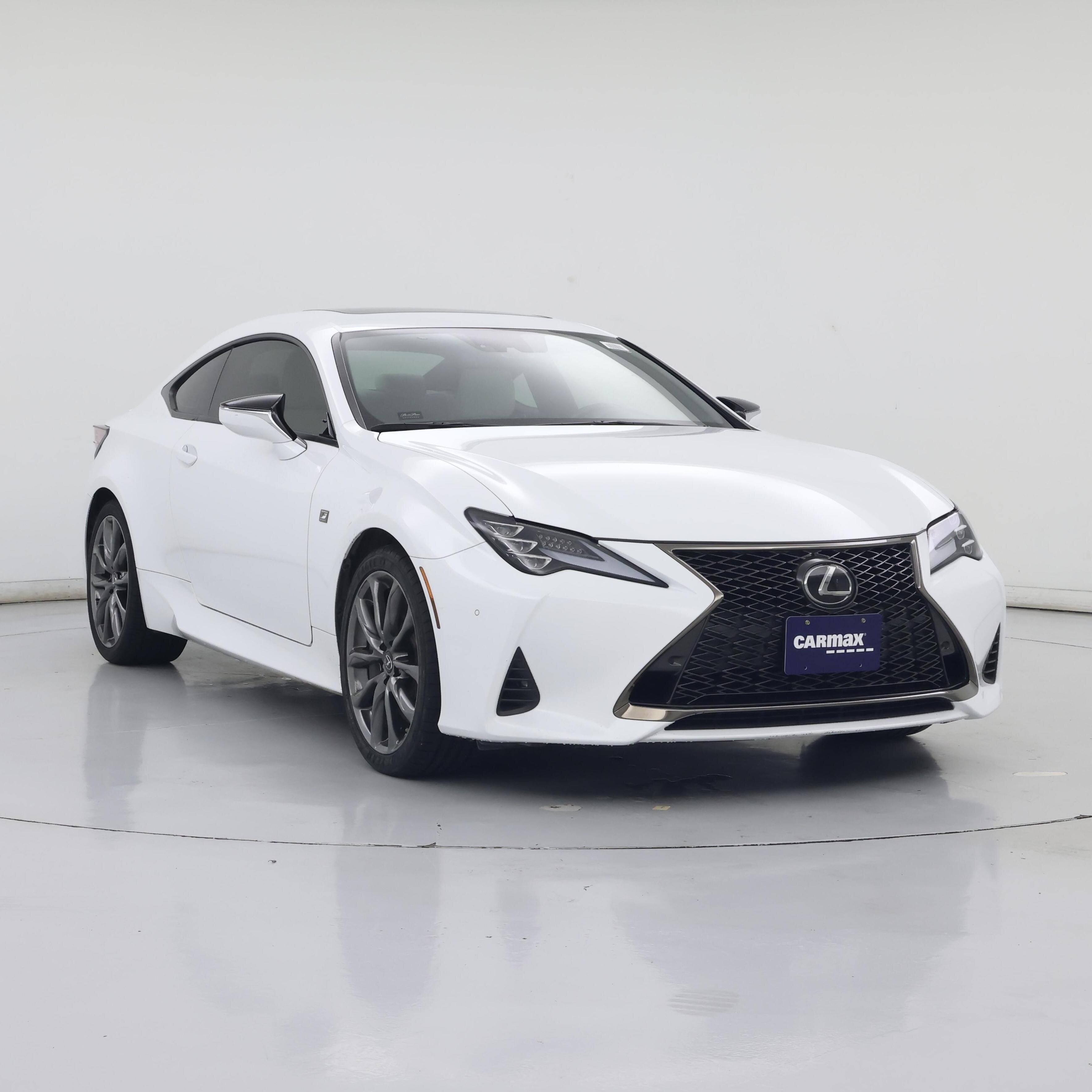 White 2022 Lexus RC Coupe Rear-Wheel Drive Automatic
