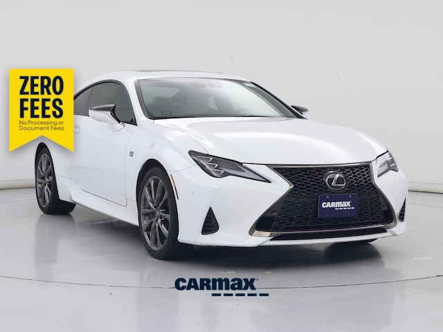 White 2022 Lexus RC Coupe Rear-Wheel Drive Automatic