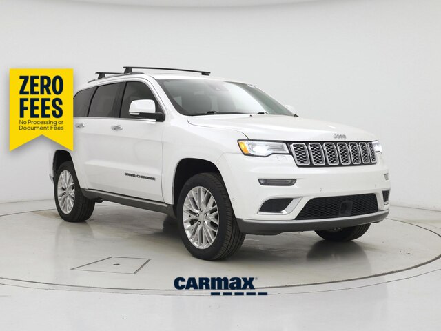 White 2017 Jeep Grand Cherokee SUV / Crossover Four-Wheel Drive Automatic