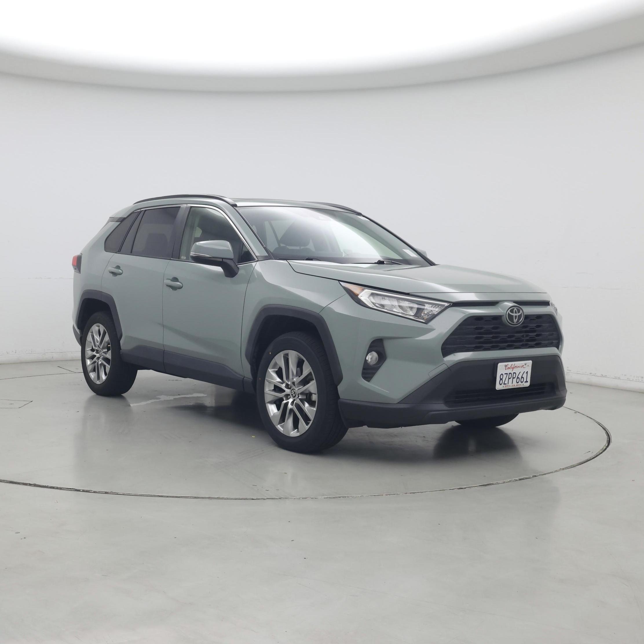 Gray 2021 Toyota RAV4 SUV / Crossover Front-Wheel Drive Automatic