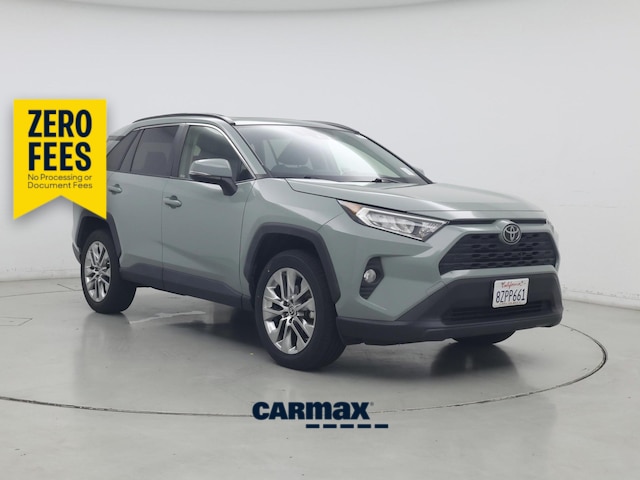 Gray 2021 Toyota RAV4 SUV / Crossover Front-Wheel Drive Automatic