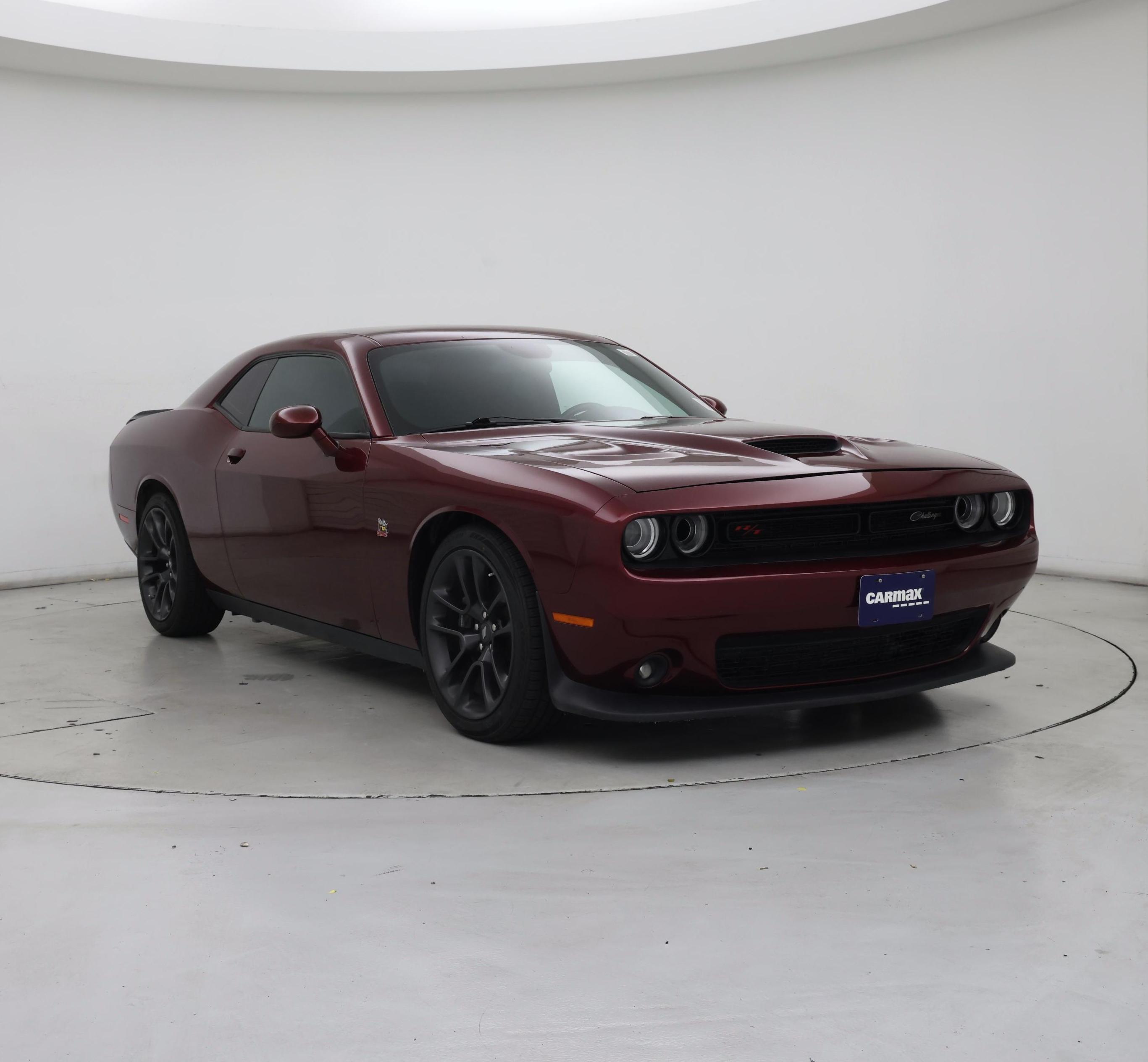 Red 2021 Dodge Challenger Coupe Rear-Wheel Drive Manual