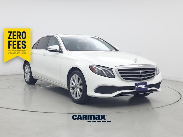 White 2018 Mercedes-Benz E-Class Sedan Rear-Wheel Drive Automatic