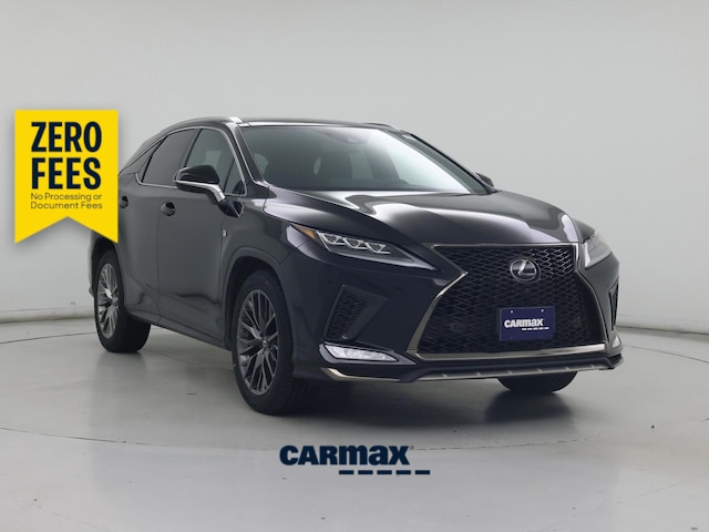 Black 2021 Lexus RX SUV / Crossover All-Wheel Drive Automatic