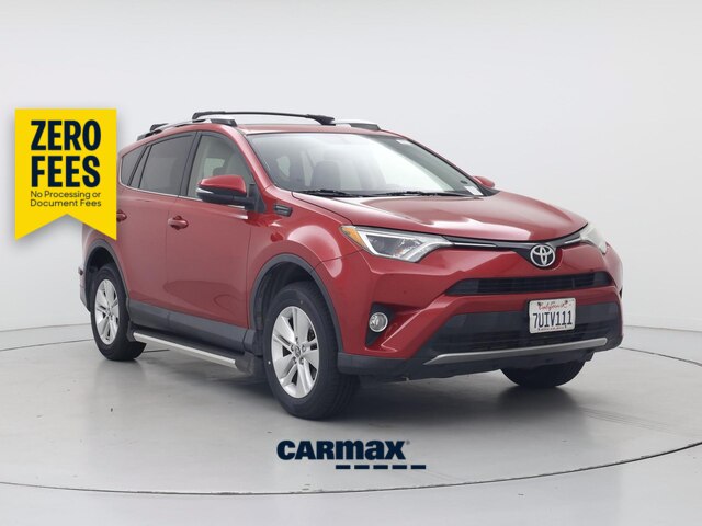 Red 2016 Toyota RAV4 SUV / Crossover Front-Wheel Drive Automatic