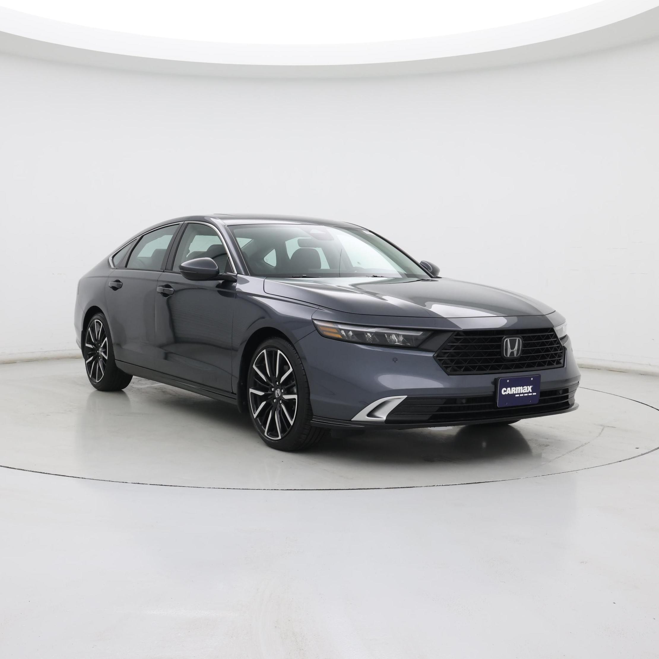 Gray 2024 Honda Accord Hybrid Sedan Front-Wheel Drive Automatic