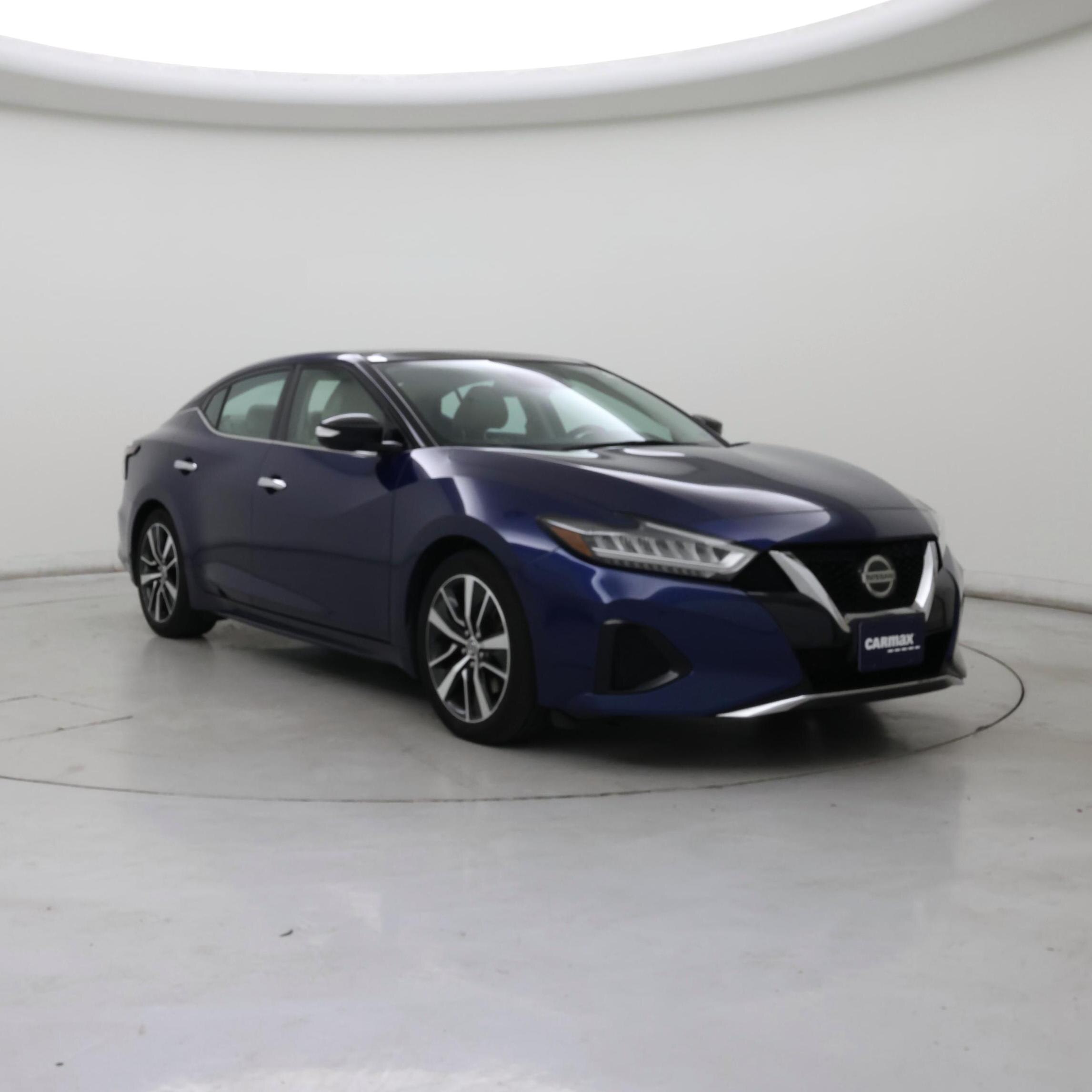 Blue 2020 Nissan Maxima Sedan Front-Wheel Drive Automatic