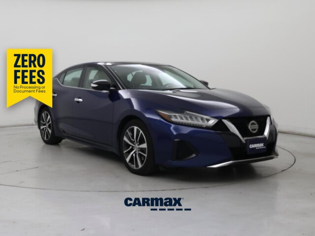 Blue 2020 Nissan Maxima Sedan Front-Wheel Drive Automatic
