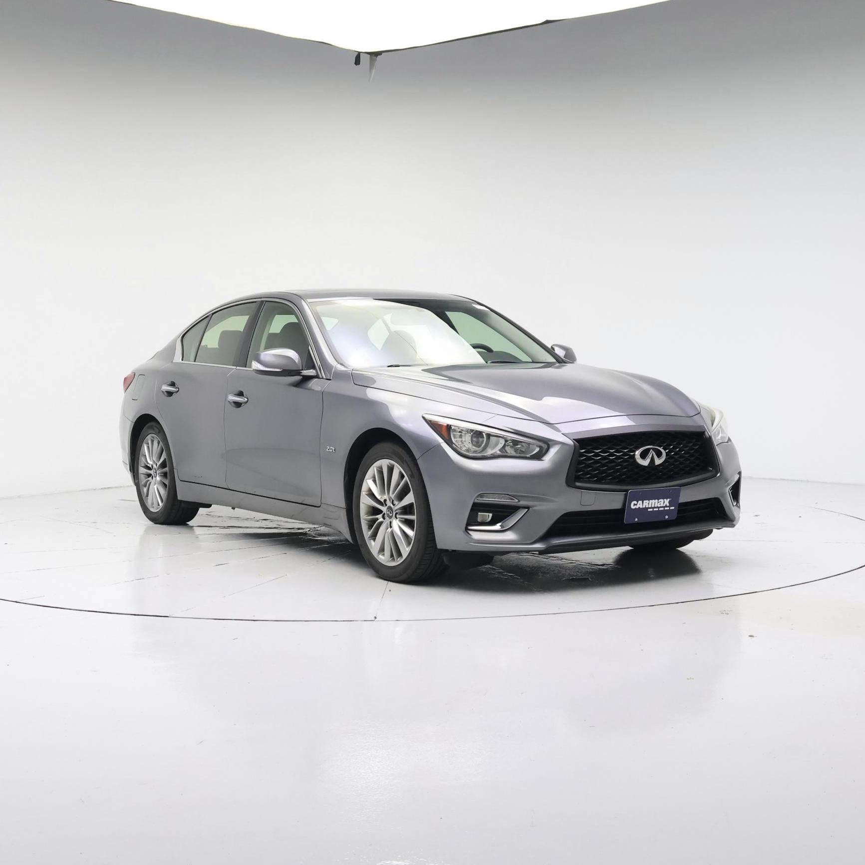 Gray 2018 INFINITI Q50 Sedan All-Wheel Drive Automatic