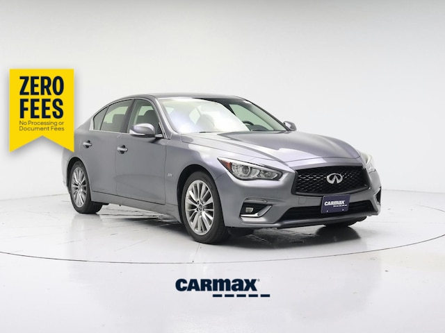 Gray 2018 INFINITI Q50 Sedan All-Wheel Drive Automatic