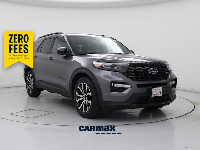 Gray 2022 Ford Explorer SUV / Crossover Rear-Wheel Drive Automatic