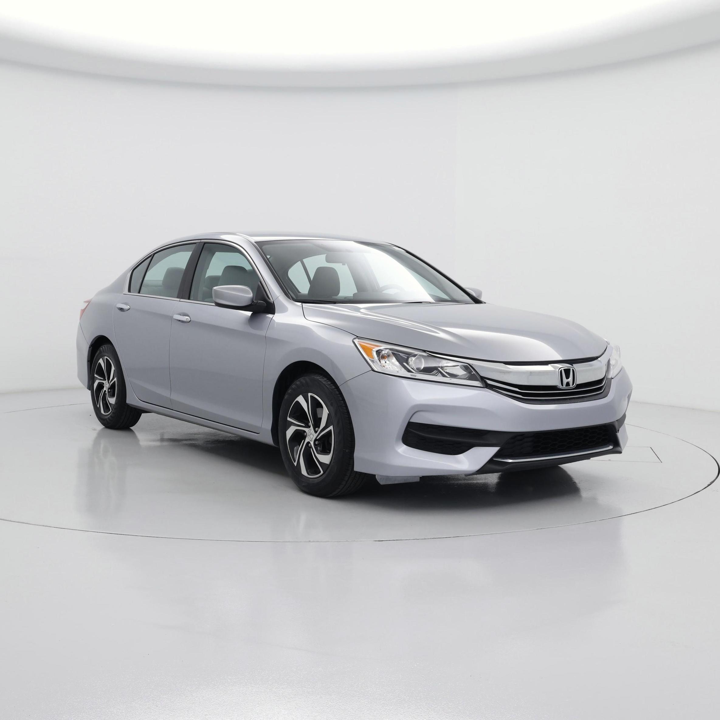 Silver 2017 Honda Accord Sedan Front-Wheel Drive Automatic