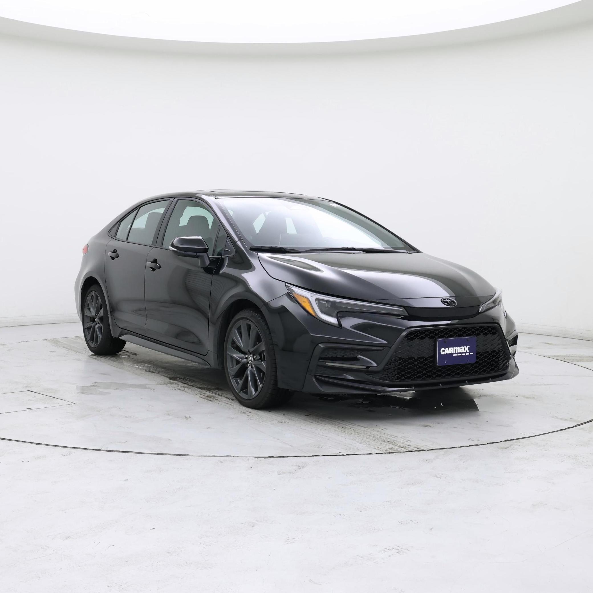 Black 2025 Toyota Corolla Sedan Front-Wheel Drive Automatic