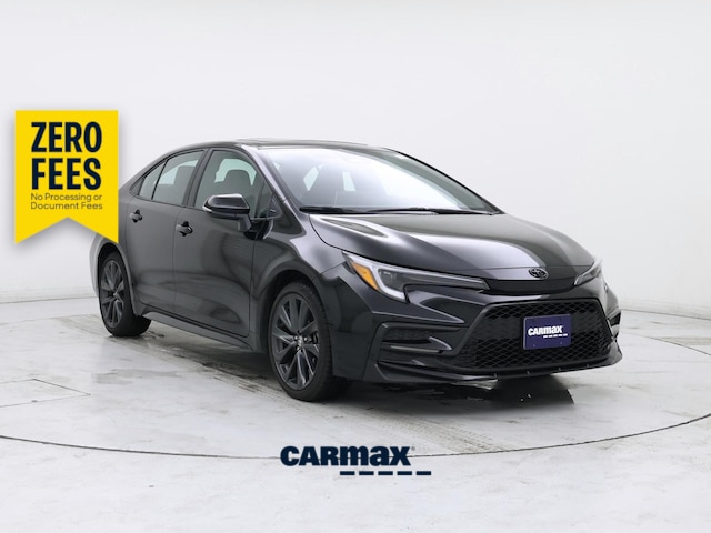 Black 2025 Toyota Corolla Sedan Front-Wheel Drive Automatic