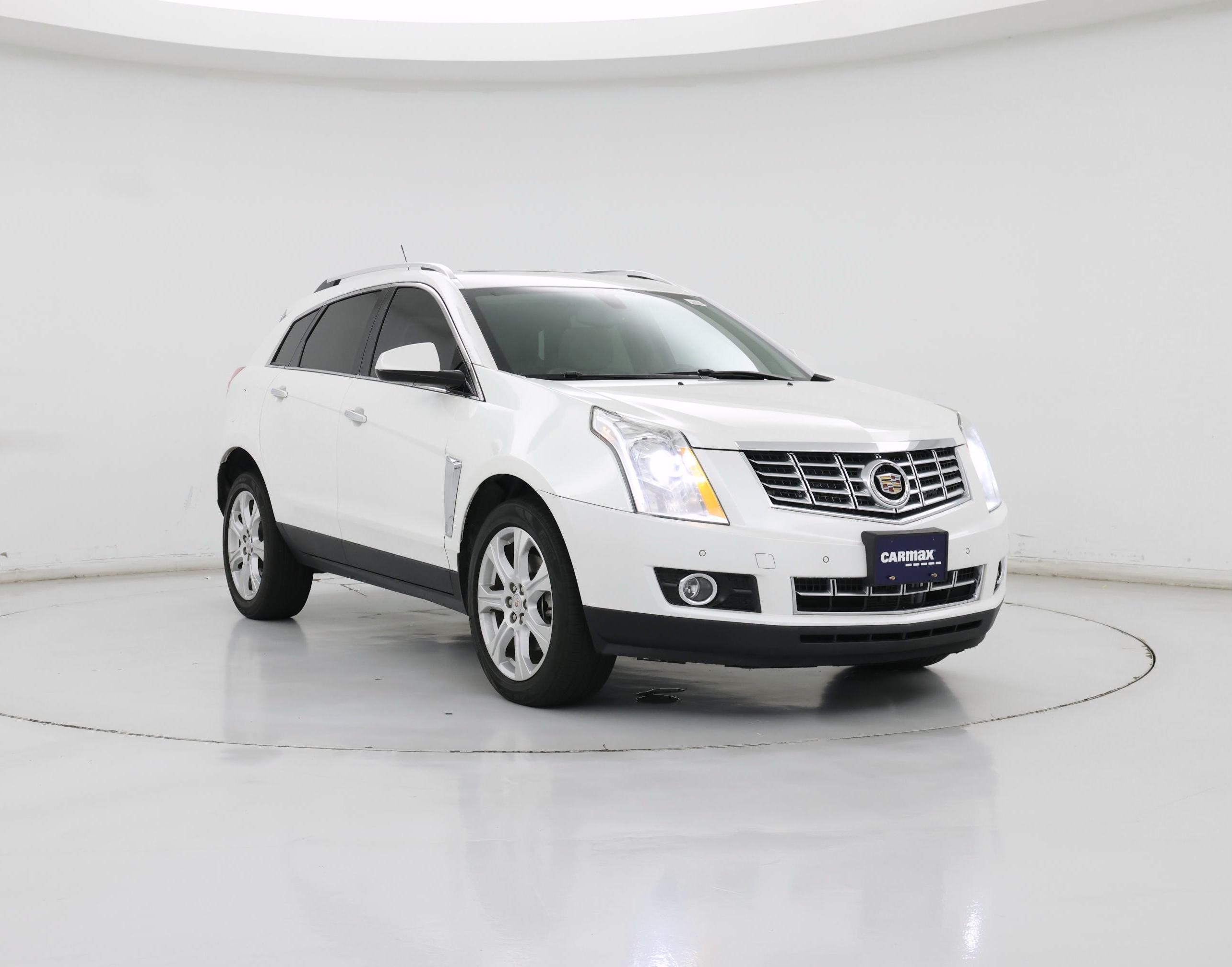 White 2016 Cadillac SRX SUV / Crossover Front-Wheel Drive Automatic