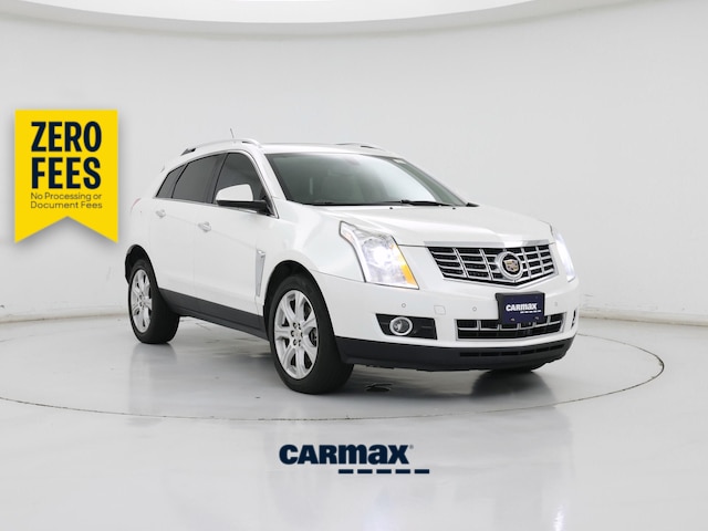 White 2016 Cadillac SRX SUV / Crossover Front-Wheel Drive Automatic