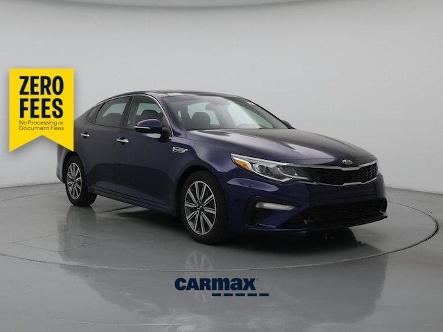 Blue 2019 Kia Optima Sedan Front-Wheel Drive Automatic