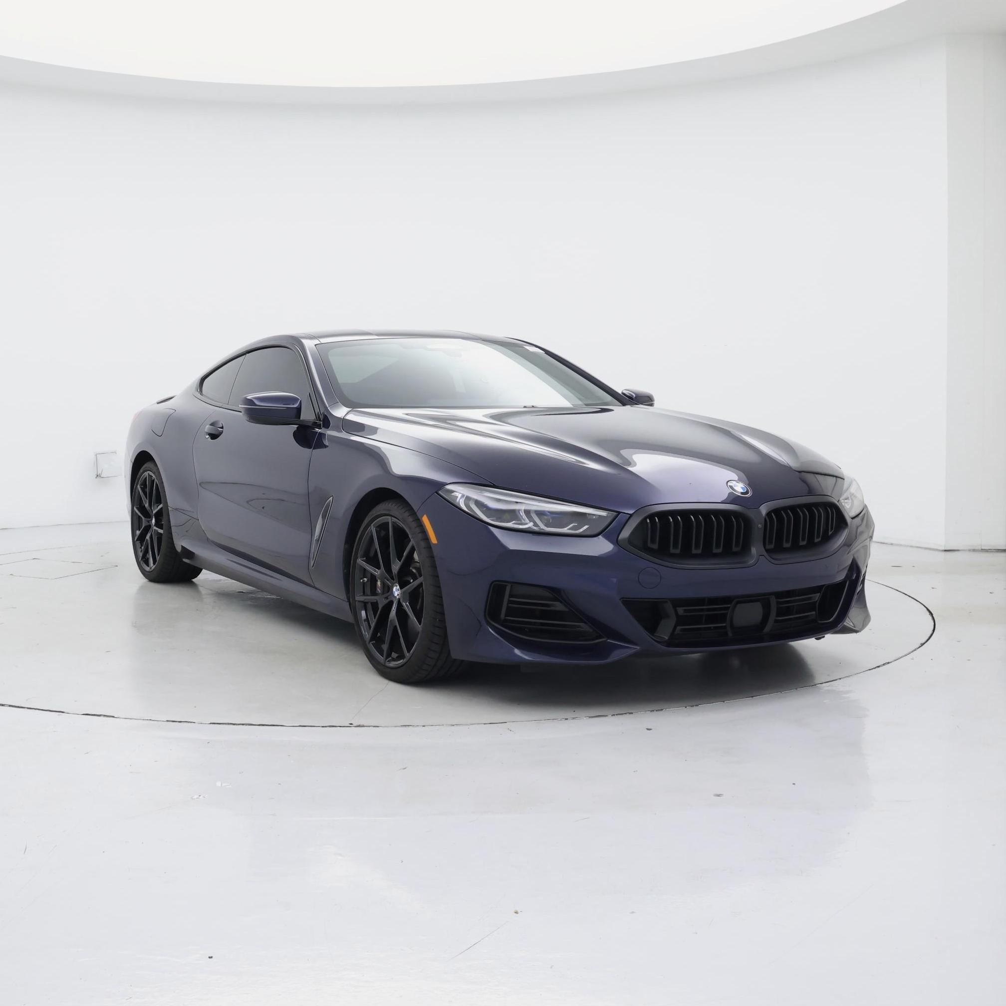 Blue 2024 BMW 8 Series Coupe Rear-Wheel Drive Automatic
