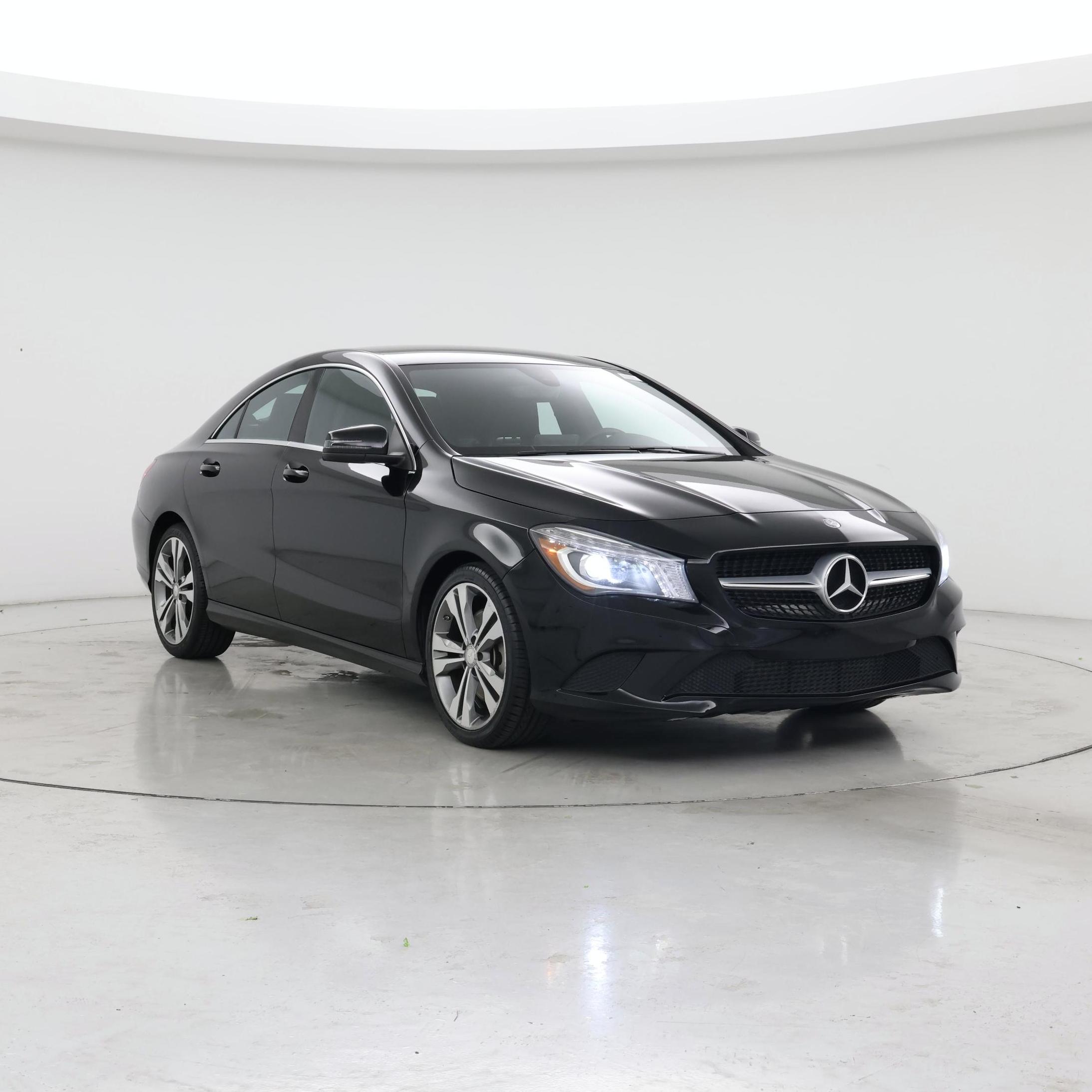 Black 2015 Mercedes-Benz CLA Sedan Front-Wheel Drive Automatic
