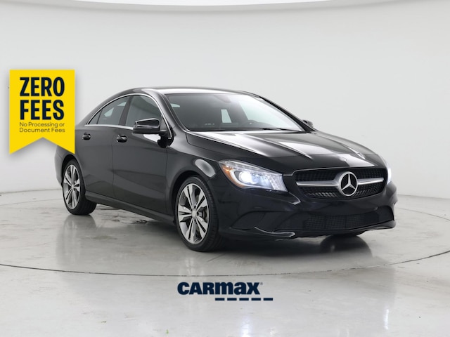 Black 2015 Mercedes-Benz CLA Sedan Front-Wheel Drive Automatic