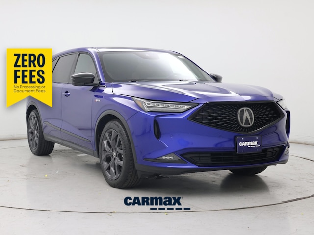 Blue 2023 Acura MDX SUV / Crossover All-Wheel Drive Automatic