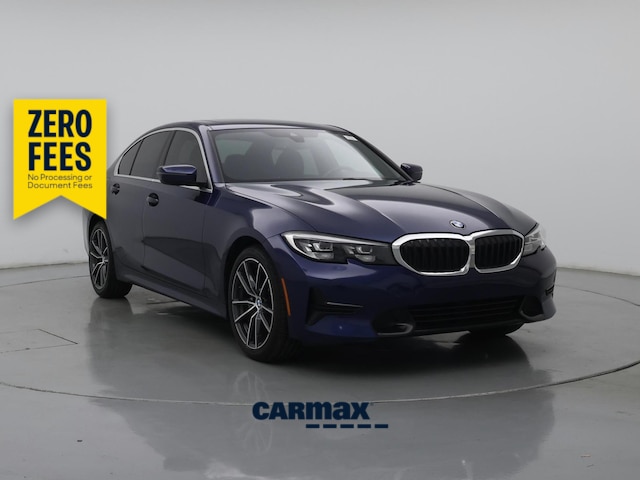 Blue 2019 BMW 3 Series Sedan Rear-Wheel Drive Automatic