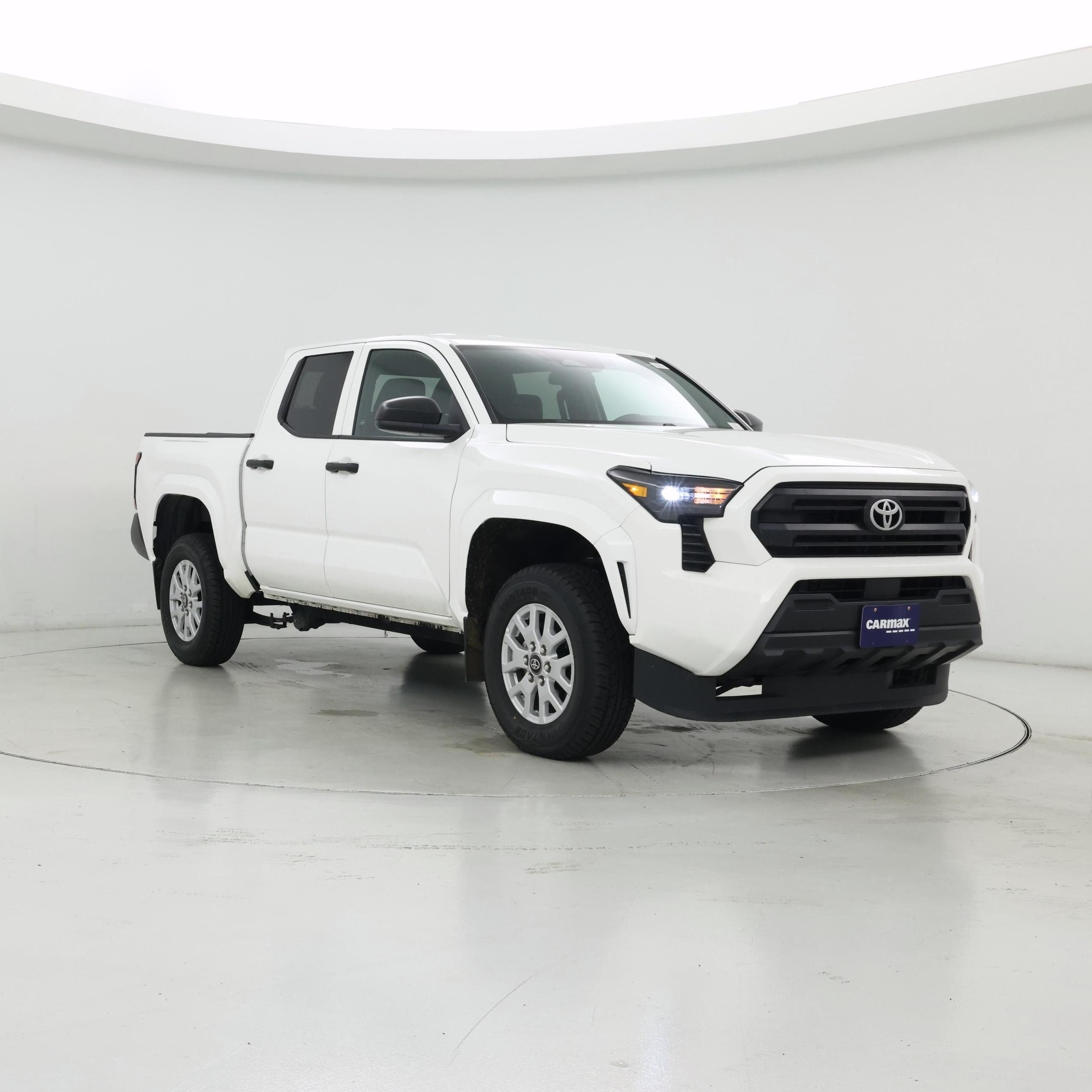 White 2024 Toyota Tacoma Pickup Truck 4X2 Automatic