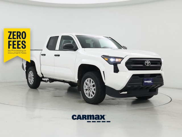 White 2024 Toyota Tacoma Pickup Truck 4X2 Automatic