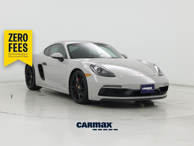 Gray 2018 Porsche 718 Cayman Coupe Rear-Wheel Drive Automatic