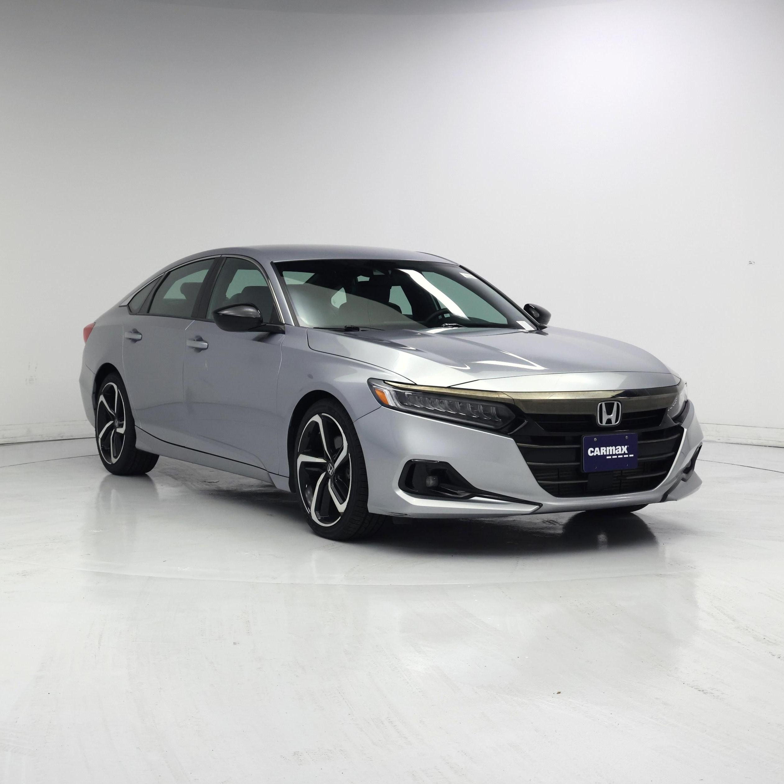 Silver 2022 Honda Accord Sedan Front-Wheel Drive Automatic