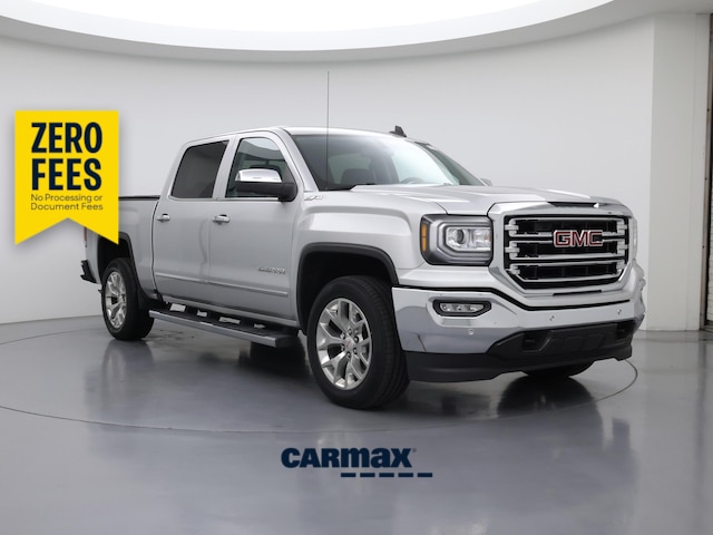 Silver 2017 GMC Sierra 1500 Pickup Truck Four-Wheel Drive Automatic