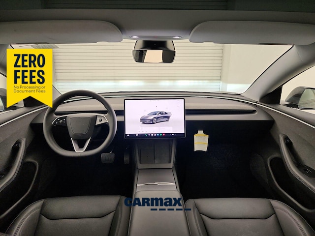 Gray 2024 Tesla Model 3 Sedan Rear-Wheel Drive Automatic