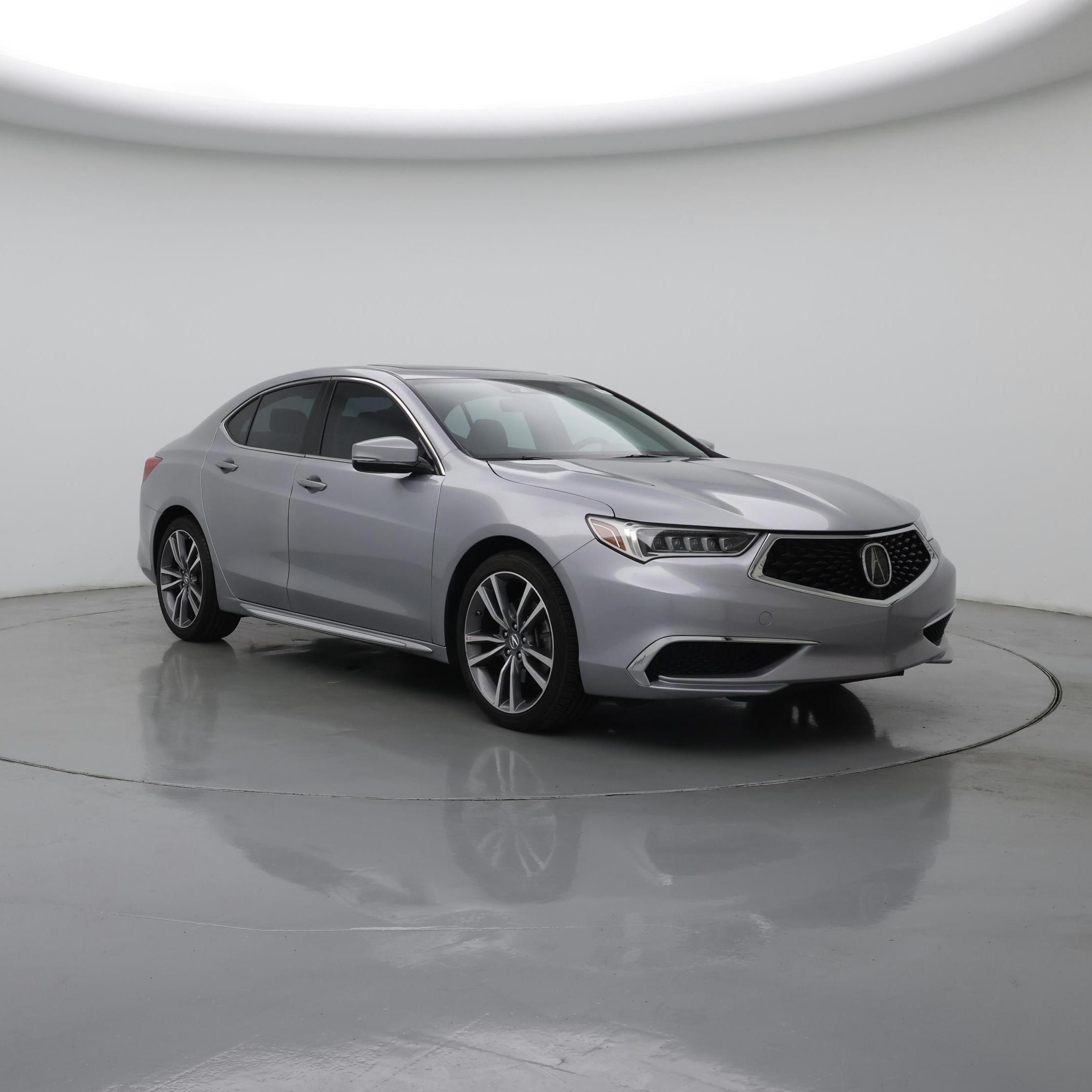 Silver 2019 Acura TLX Sedan Front-Wheel Drive Automatic