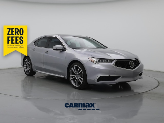 Silver 2019 Acura TLX Sedan Front-Wheel Drive Automatic