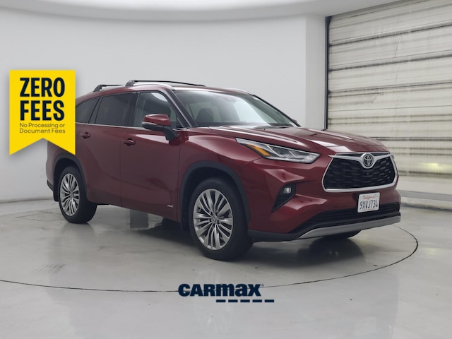 Red 2026 Toyota Highlander Hybrid SUV / Crossover All-Wheel Drive Automatic