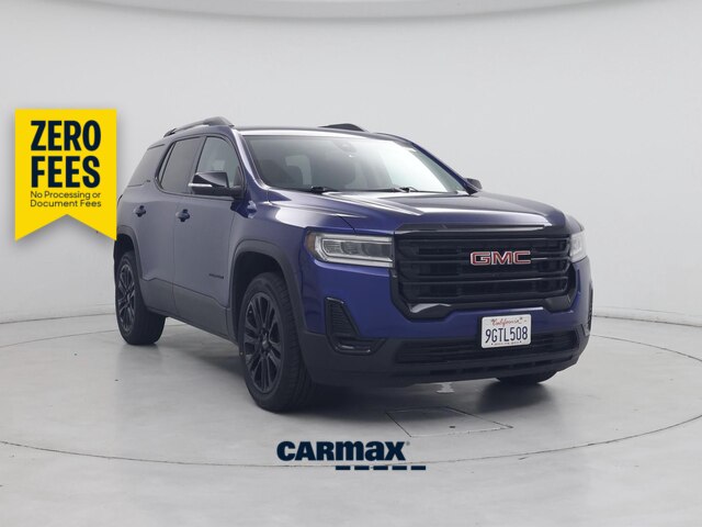Blue 2023 GMC Acadia SUV / Crossover Front-Wheel Drive Automatic